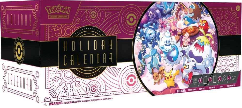 Holiday Pokémon Calendar 2025