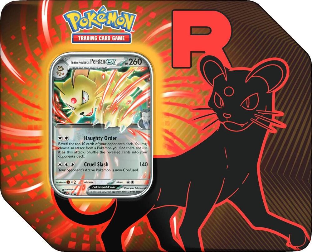 Team Rocket Tin - Random Art