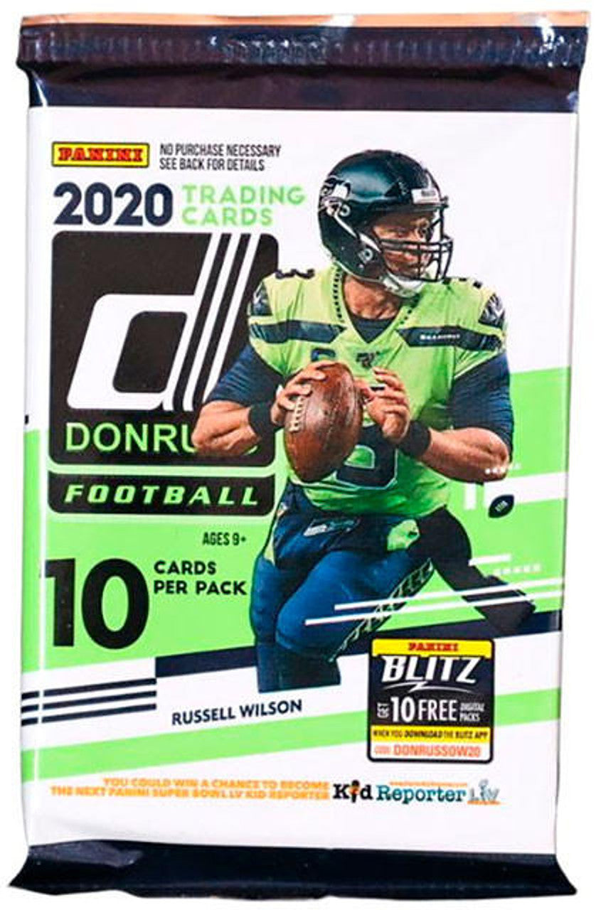 2020 Donruss Football Hobby Packs