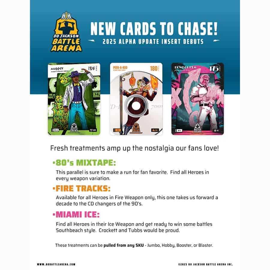 Bo Jackson Battle Arena Alpha Update Collectors Booster Box