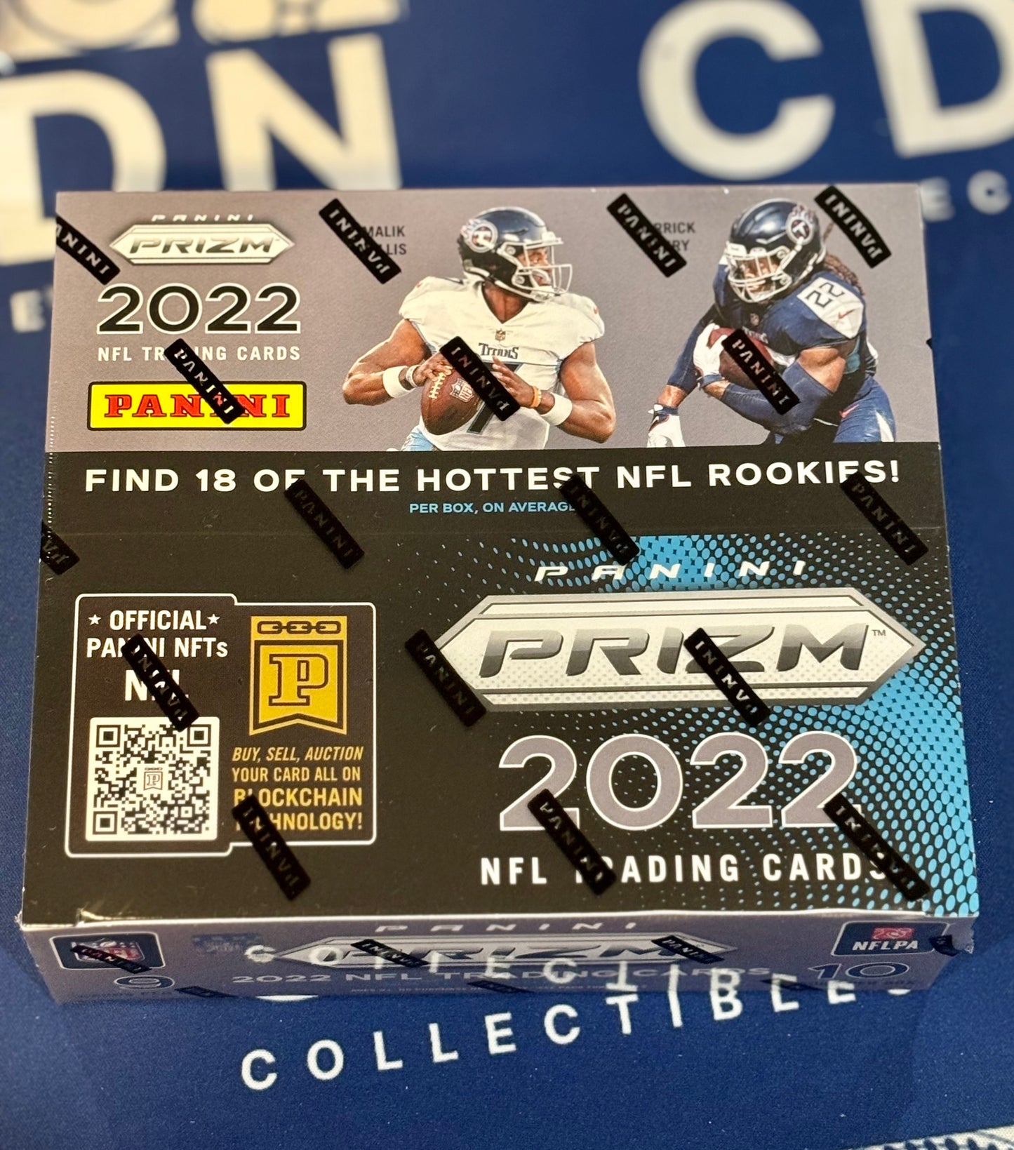 2022 Prizm No Huddle Football Hobby Pack