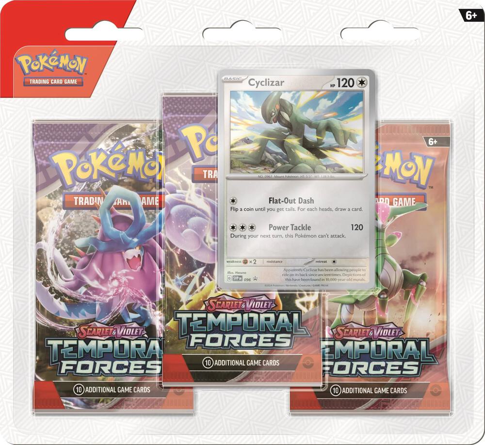 Temporal Forces 3 Pack Blister - Random promo