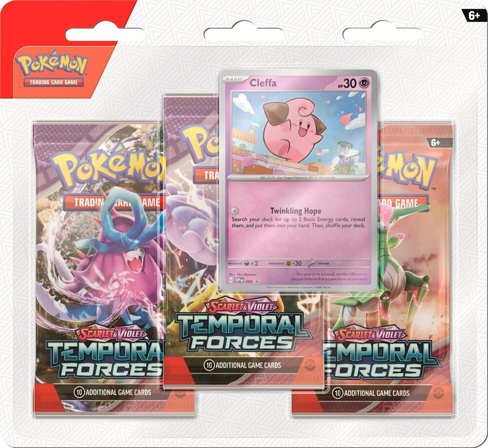 Temporal Forces 3 Pack Blister - Random promo