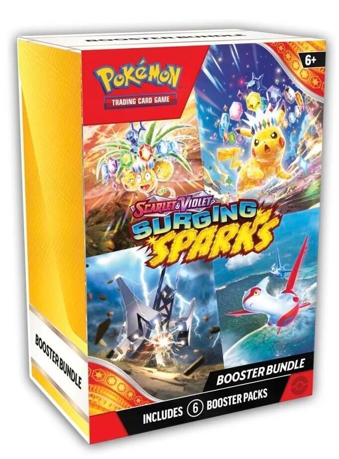 Pokemon Surging Sparks Booster Bundle - SV08: Surging Sparks (SV08)