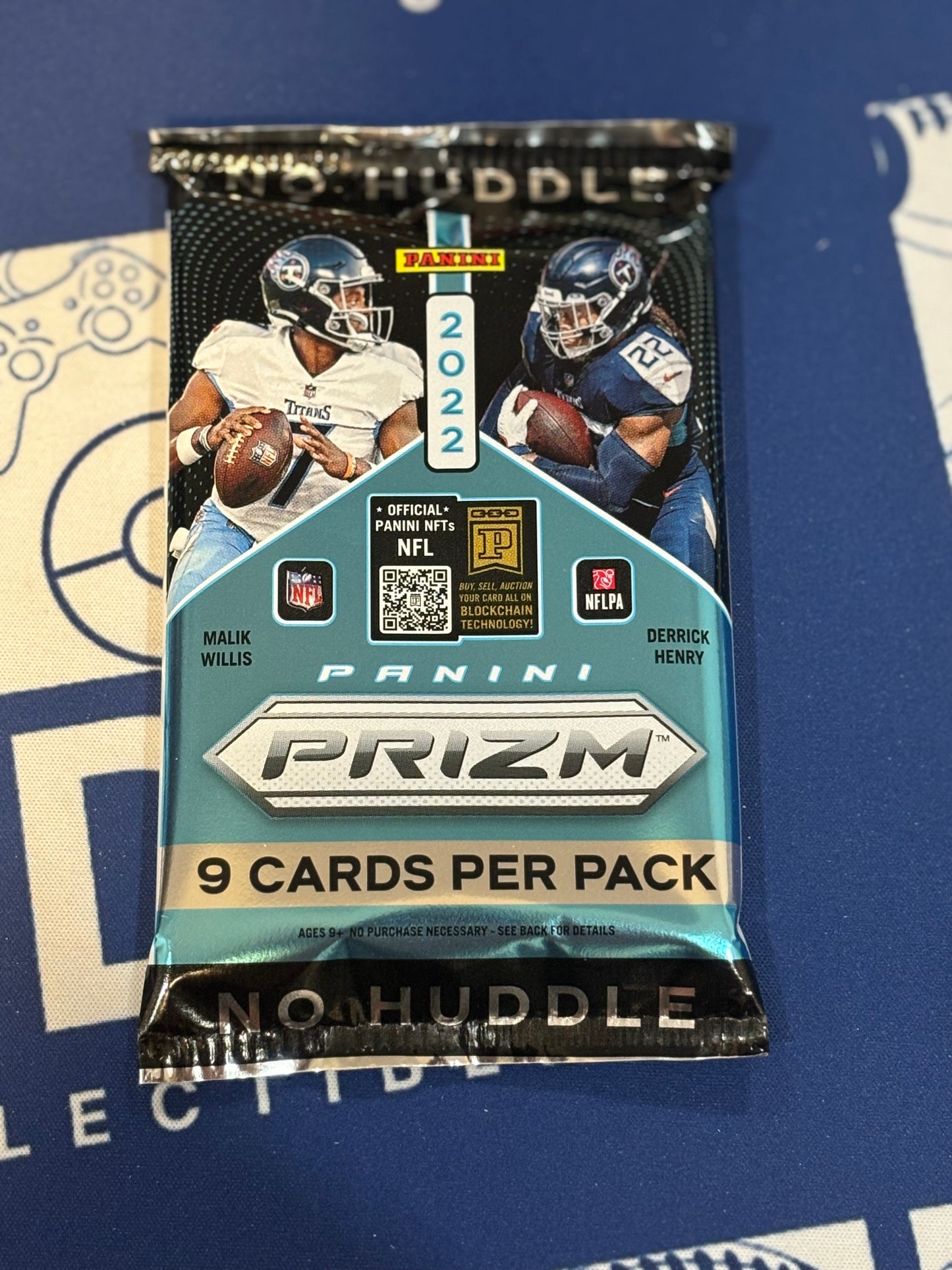 2022 Prizm No Huddle Football Hobby Pack