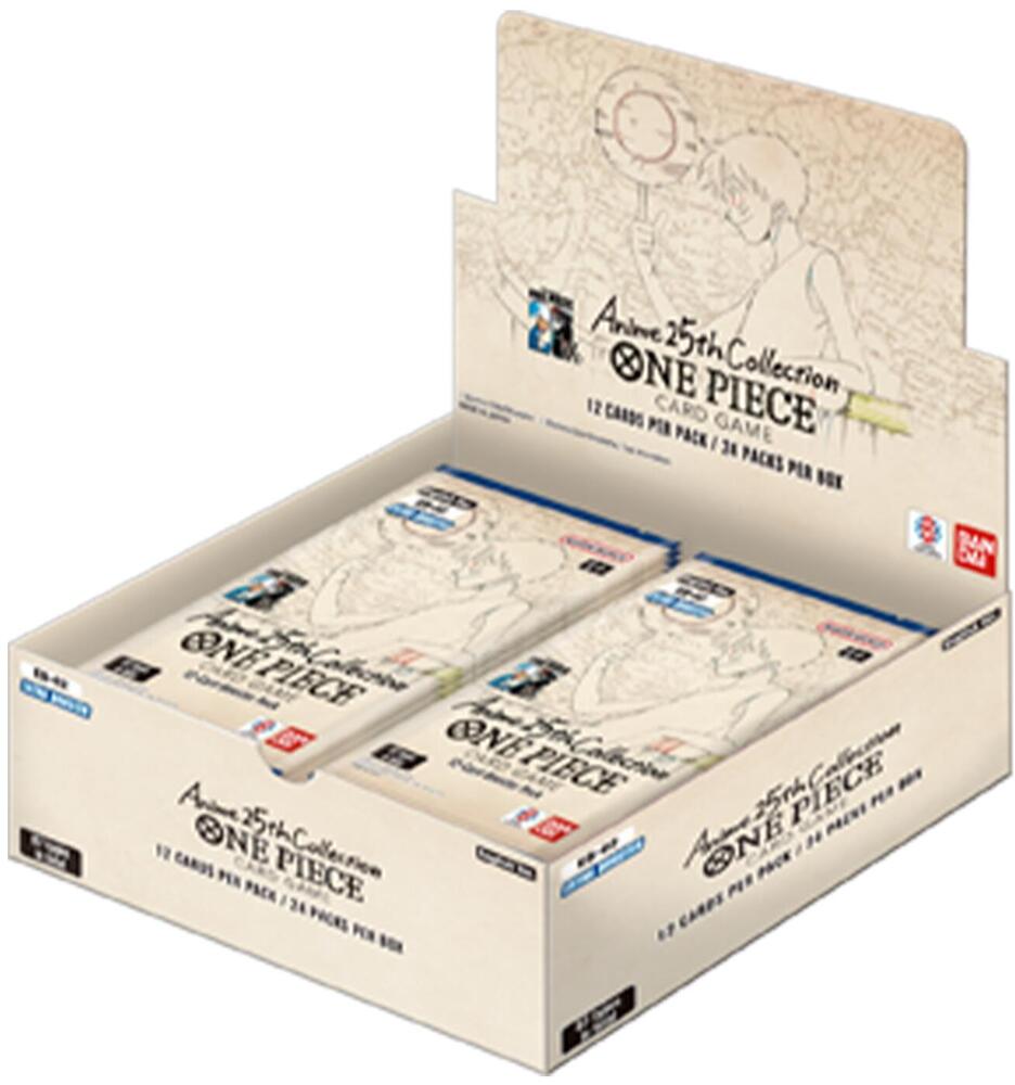 One Piece Extra Booster: Anime 25th Collection Box - Extra Booster: Anime 25th Collection (EB-02)