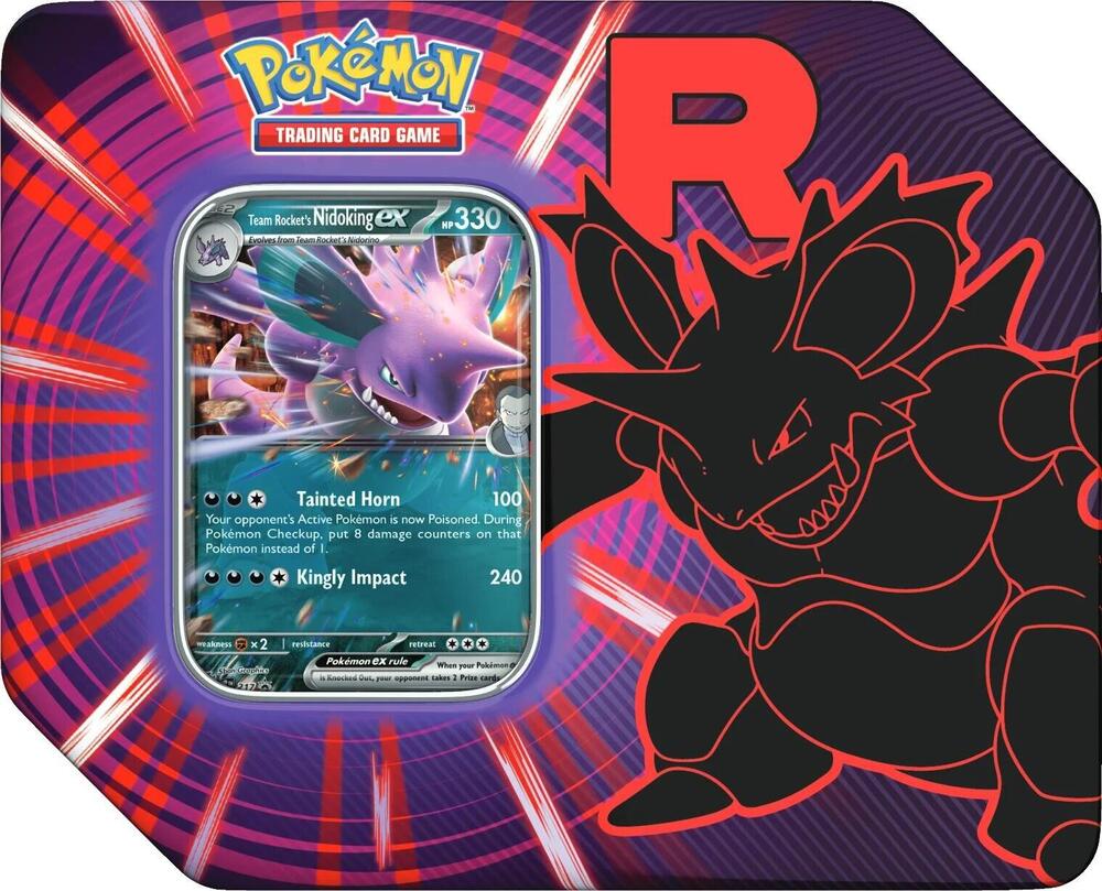 Team Rocket Tin - Random Art
