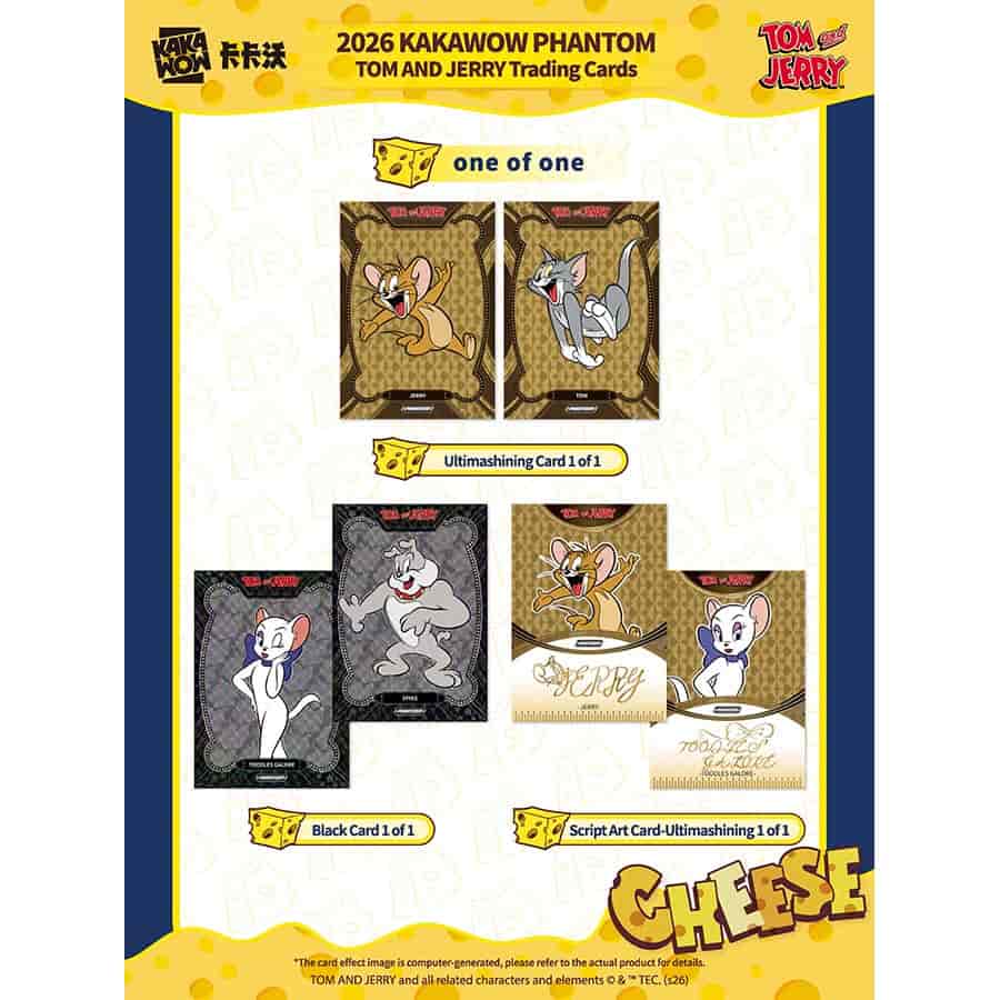 2026 Kakawow Phantom Tom & Jerry Trading Cards