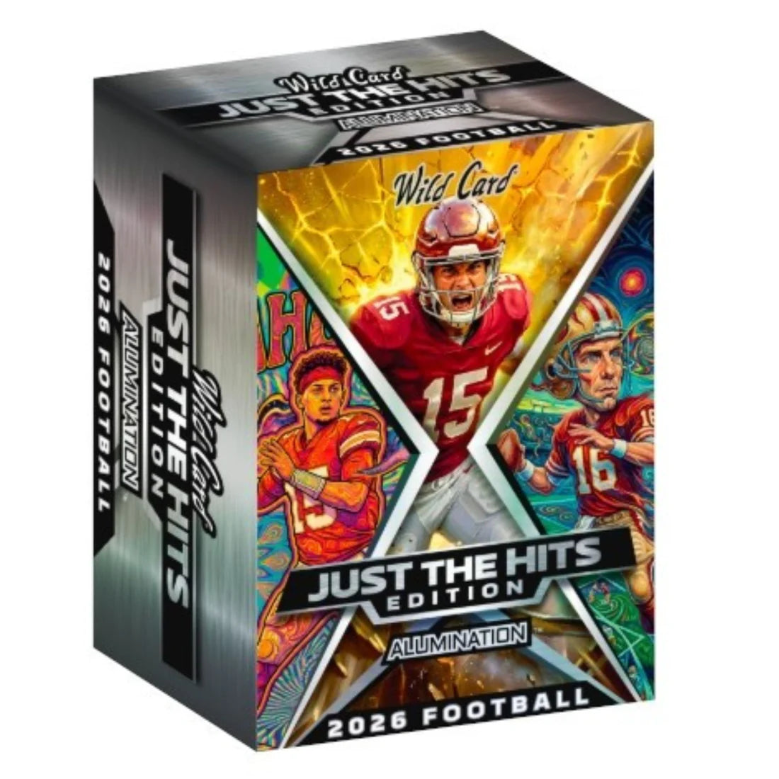 2026 Wild Card Alumination Just the Hits Football Hobby Jumbo