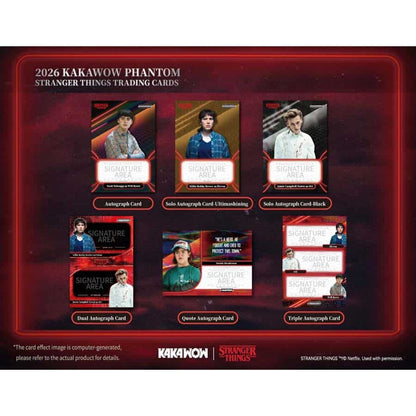 2026 Kakawow Phantom Stranger Things Trading Cards Hobby