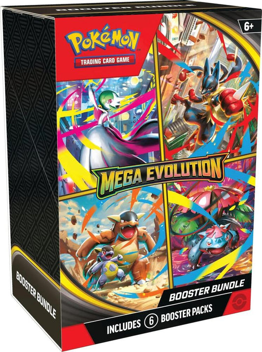 Mega Evolution Booster Bundle - PREORDER 9/22 - RELEASES 9/26