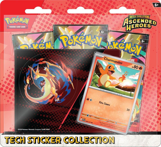 Mega Evolution: Ascended Heroes Tech Sticker Collection