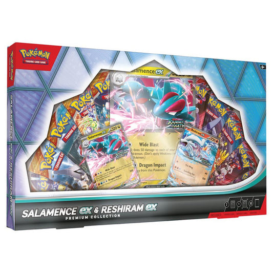 SALAMENCE EX AND RESHIRAM EX PREMIUM COLLECTION
