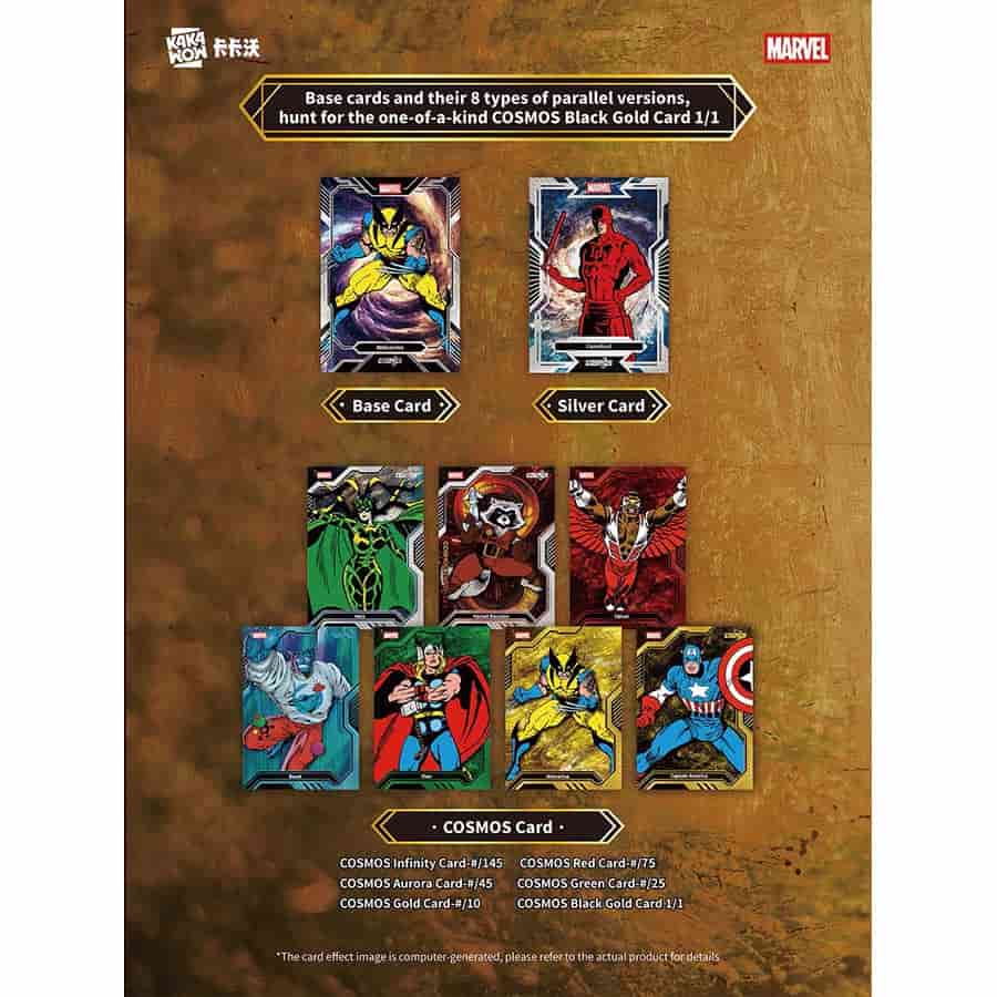 2025 Kakawow Cosmos Marvel Trading Cards