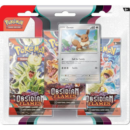 Obsidian Flames 3 Pack Blister - Random Art